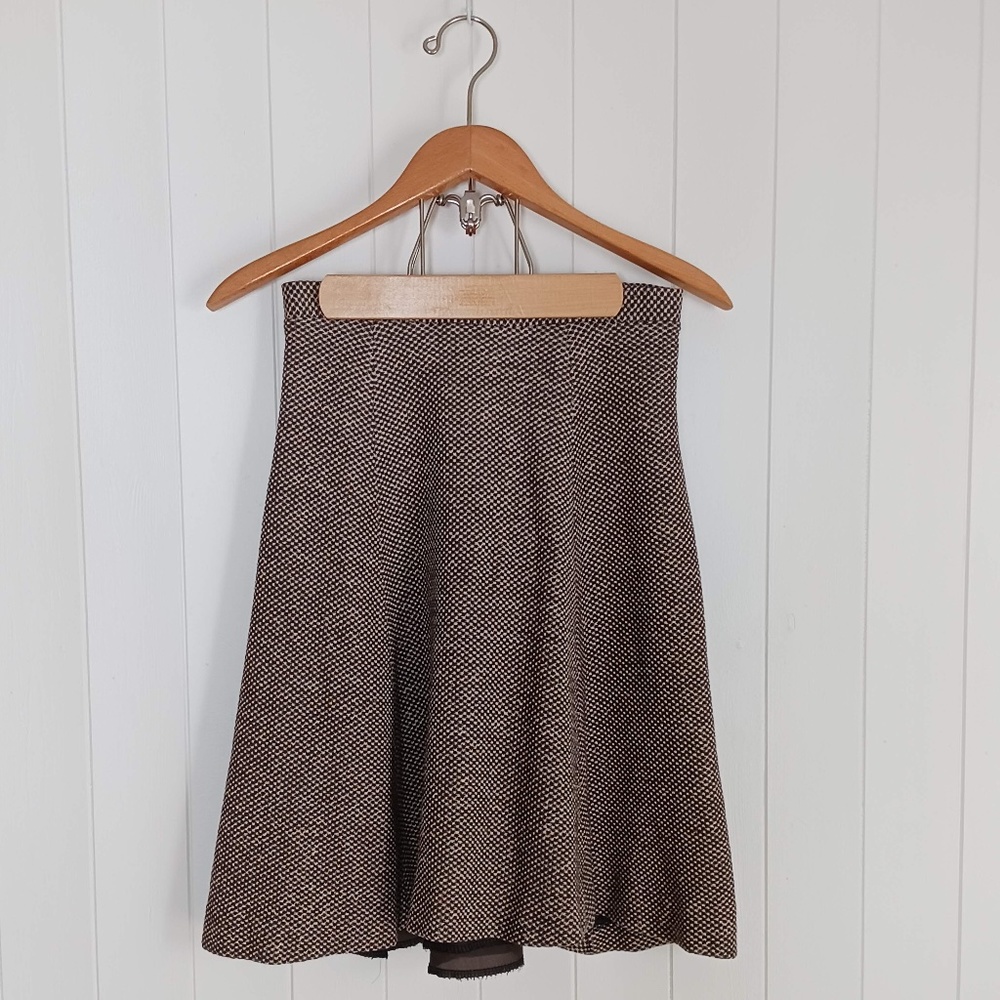 Vintage JEAN BIOLAY Tweed Wool Skirt
